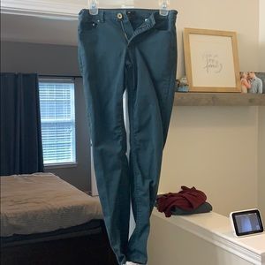 H&M dark green pants